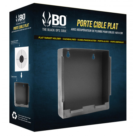 PORTE CIBLE PLAT 14x14 cm BO Manufacture