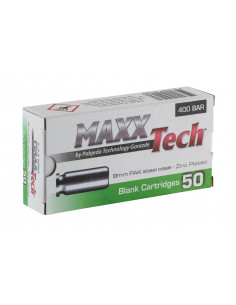 Boîte de 50 cartouches Cal. 9mm Pak à blanc 2