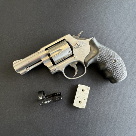 SILENTOWL TACTICAL - Montage Smith & Wesson K-FRAME pour Point Rouge type Docter/Noblex