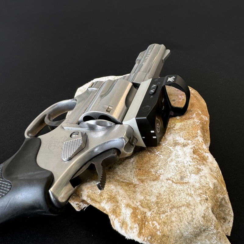 SILENTOWL TACTICAL - Montage Smith & Wesson K-FRAME pour Point Rouge type Docter/Noblex