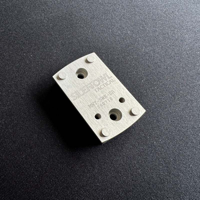 SILENTOWL TACTICAL - Montage Smith & Wesson K-FRAME pour Point Rouge type Shield RMS