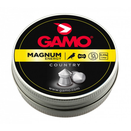 GAMO - MAGNUM ENERGY 500 Munitions Plomb 4,5