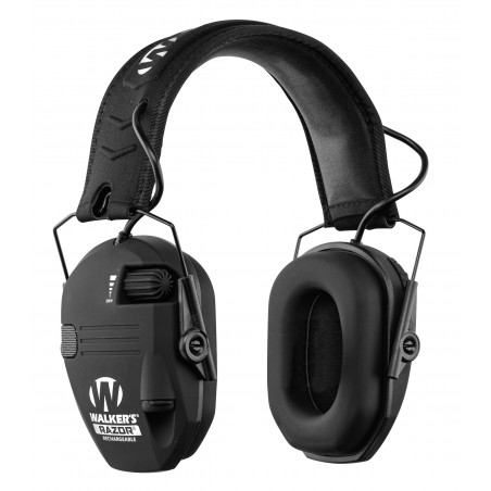 Casque antibruit actif amplifié rechargeable WALKER'S RAZOR