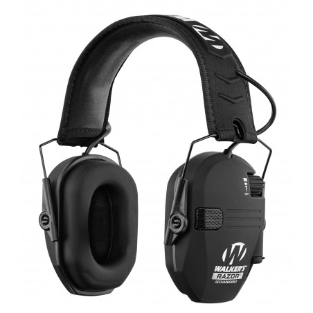 Casque antibruit actif amplifié rechargeable WALKER'S RAZOR