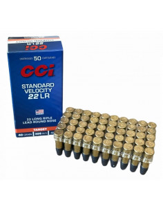 CCI - 500 cartouches 22LR Standard Velocity 40 Grains 2