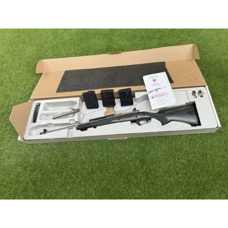 OCCASION VENDUE - Carabine Ruger Scout Inox cal.308 Win