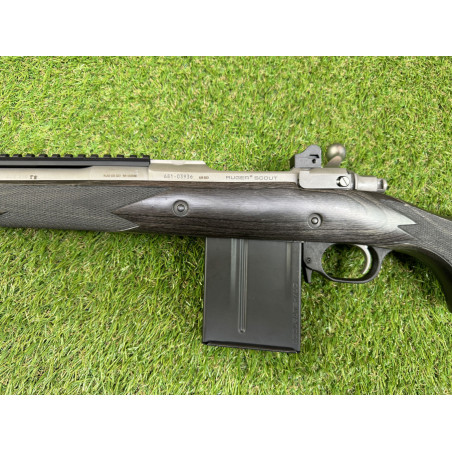 OCCASION VENDUE - Carabine Ruger Scout Inox cal.308 Win