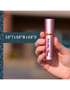 Bombe au piment rouge à lèvres femme rose - SABRE 2