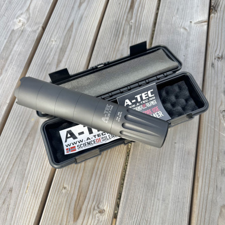 A-TEC A-SUB 5 - Réducteur de son / Silencieux pour carabine à levier sous garde .578x28 UNEF