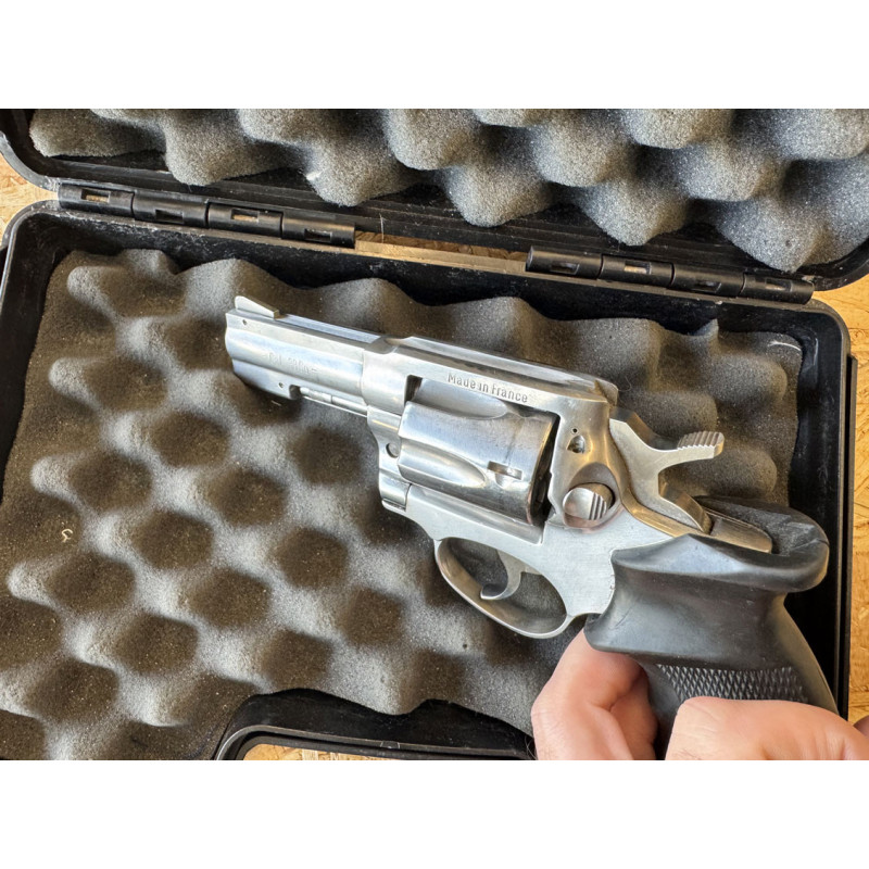 OCCASION VENDUE - MANURHIN Revolver MR88 MR 88 DX Cal. 38SP Canon 3 Pouces