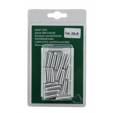 10 Cartouches Amortisseurs Aluminium 22 LR Long Rifle