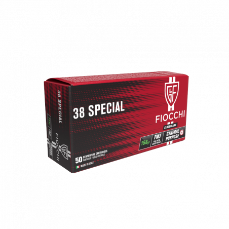 FIOCCHI - 38 SPECIAL 158 gr. FMJ /500