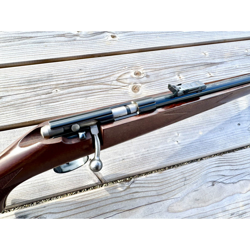 OCCASION VENDUE - Carabine ANSCHUTZ Modèle 1451 Cal. 22LR Canon Fileté 1/2-20TPI Chargeur 5 coups