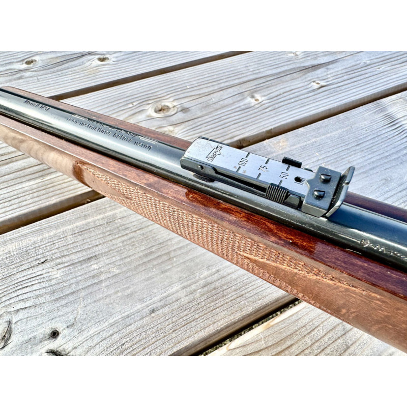 OCCASION VENDUE - Carabine ANSCHUTZ Modèle 1451 Cal. 22LR Canon Fileté 1/2-20TPI Chargeur 5 coups