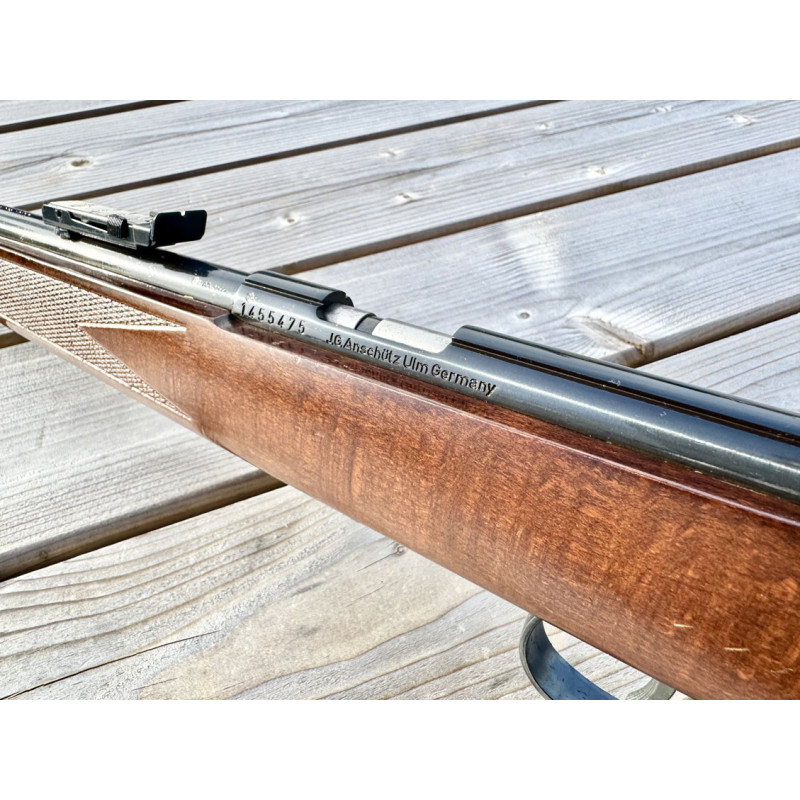 OCCASION VENDUE - Carabine ANSCHUTZ Modèle 1451 Cal. 22LR Canon Fileté 1/2-20TPI Chargeur 5 coups