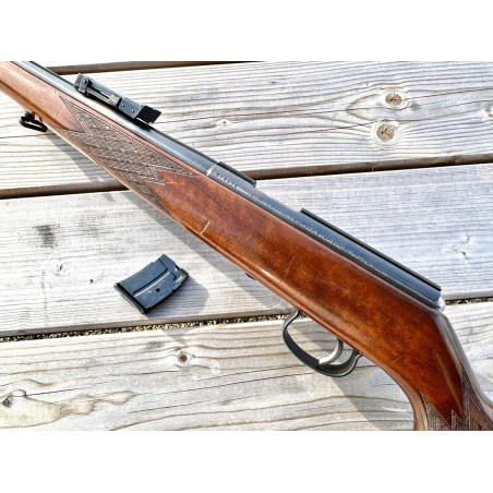 OCCASION VENDUE - Carabine ANSCHUTZ Modèle 1416 Cal. 22LR Canon Fileté 1/2-20TPI Chargeur 5 coups