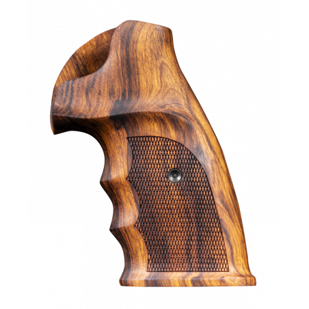 Poignée Bois pour Revolver S&W 64 ou carcasses K/L (Round & Square butt)