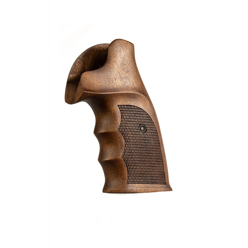 Poignée Bois pour Revolver S&W 64 ou carcasses K/L (Round & Square butt)
