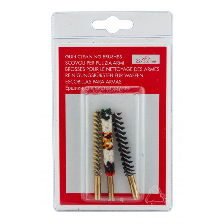 Set de 3 Brosses de rechange - Cal. 22LR Taraudé M3