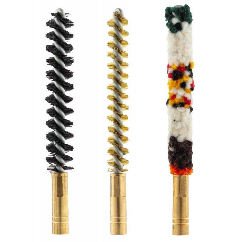Set de 3 Brosses de rechange - Cal. 9mm / 38 / 357 Taraudé M3