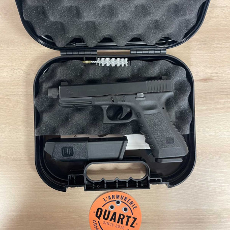 OCCASION VENDUE - Pistolet GLOCK 17 Gen3 fileté M13,5x1L