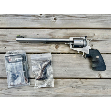 OCCASION VENDUE - Revolver RUGER New Model Super Blackhawk Inox Cal. 44 Magnum Canon 10,5 pouces