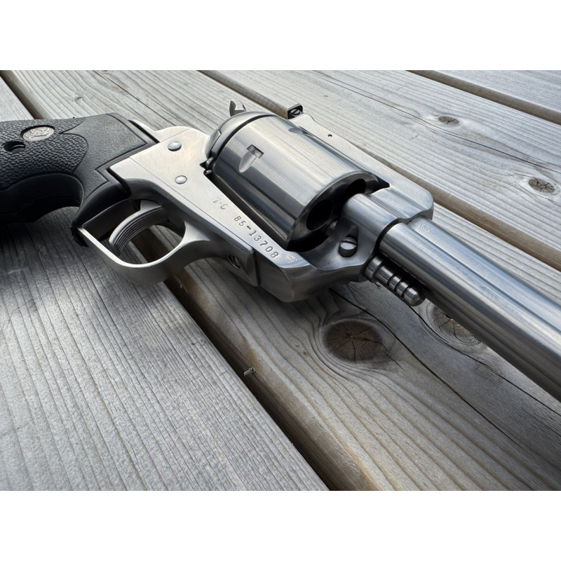 OCCASION VENDUE - Revolver RUGER New Model Super Blackhawk Inox Cal. 44 Magnum Canon 10,5 pouces
