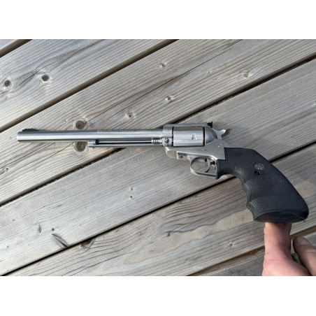 OCCASION VENDUE - Revolver RUGER New Model Super Blackhawk Inox Cal. 44 Magnum Canon 10,5 pouces