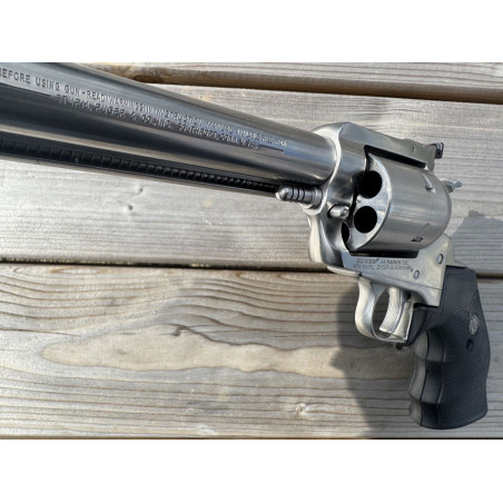 OCCASION VENDUE - Revolver RUGER New Model Super Blackhawk Inox Cal. 44 Magnum Canon 10,5 pouces