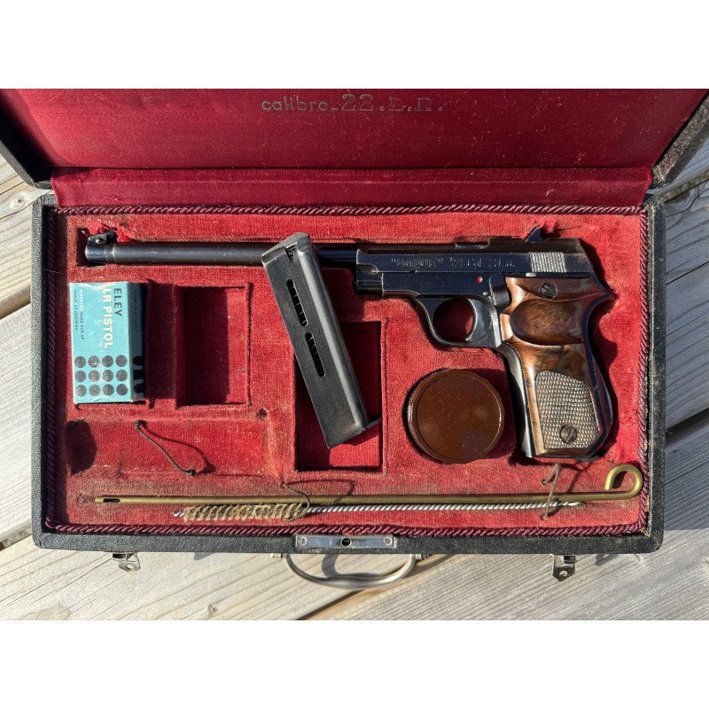 OCCASION VENDUE - Pistolet UNIQUE Mod. 52 Haute Précision Cal. 22LR