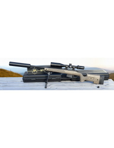 OCCASION VENDUE - PACK BERGARA B14 HMR Cal. 308 Win. + Réducteur de son + Lunette + Bipied 2