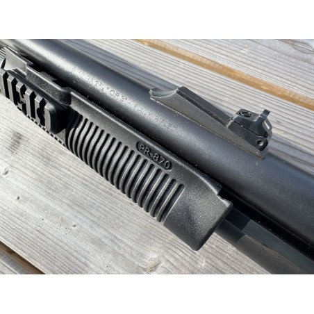 OCCASION VENDUE - Fusil à Pompe REMINGTON 870 Tactical Rayé Cal. 12/70 ou 12/76 Fab Defense + Rallonge tube magasin