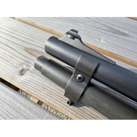 OCCASION VENDUE - Fusil à Pompe REMINGTON 870 Tactical Rayé Cal. 12/70 ou 12/76 Fab Defense + Rallonge tube magasin