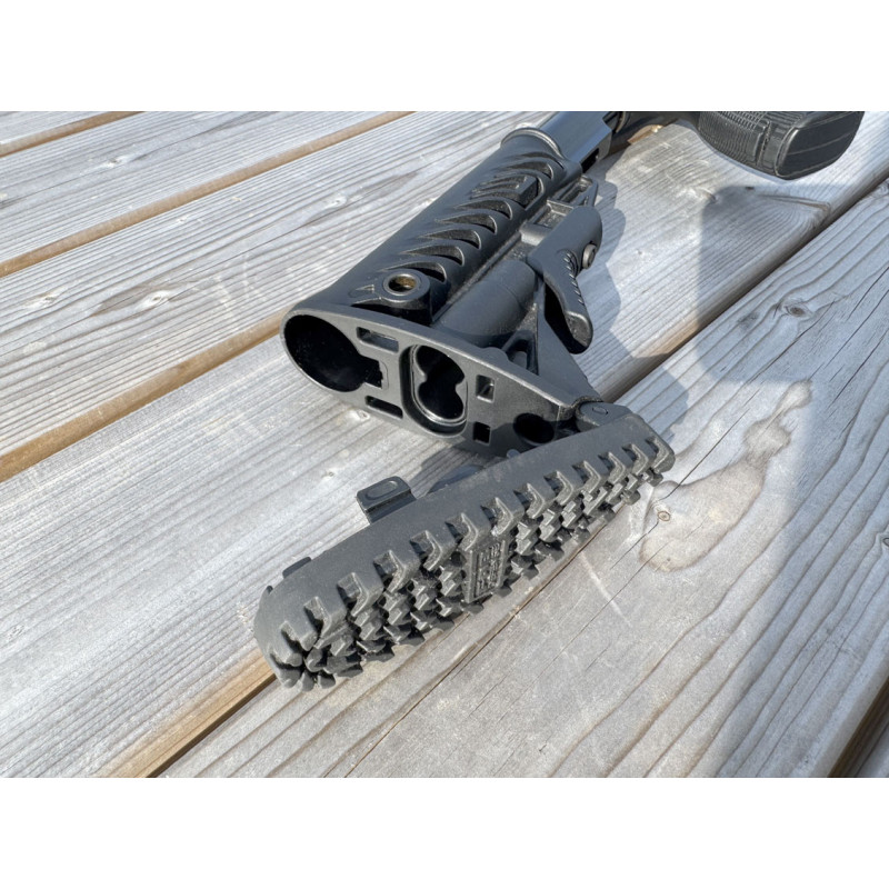 OCCASION VENDUE - Fusil à Pompe REMINGTON 870 Tactical Rayé Cal. 12/70 ou 12/76 Fab Defense + Rallonge tube magasin