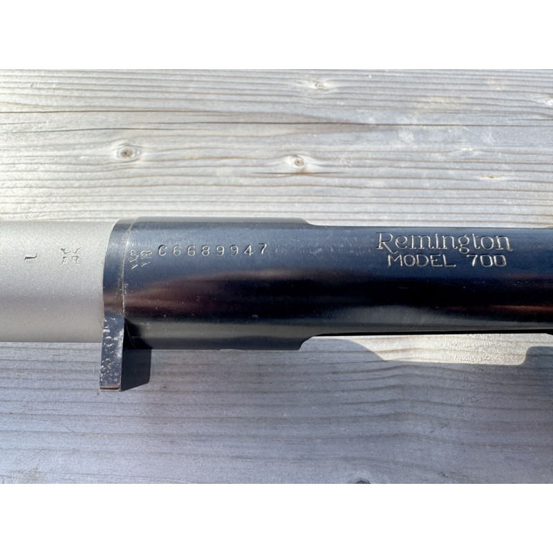 OCCASION VENDUE - Action canonné REMINGTON 700 Cal. 300 Savage - Canon 8 rayures Inox Profil M24/M40 - Détente direct Timney