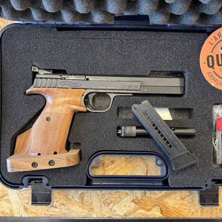 WALTHER - Pistolet Match cal. 22LR CSP EXPERT NOYER Poignée Anatomique