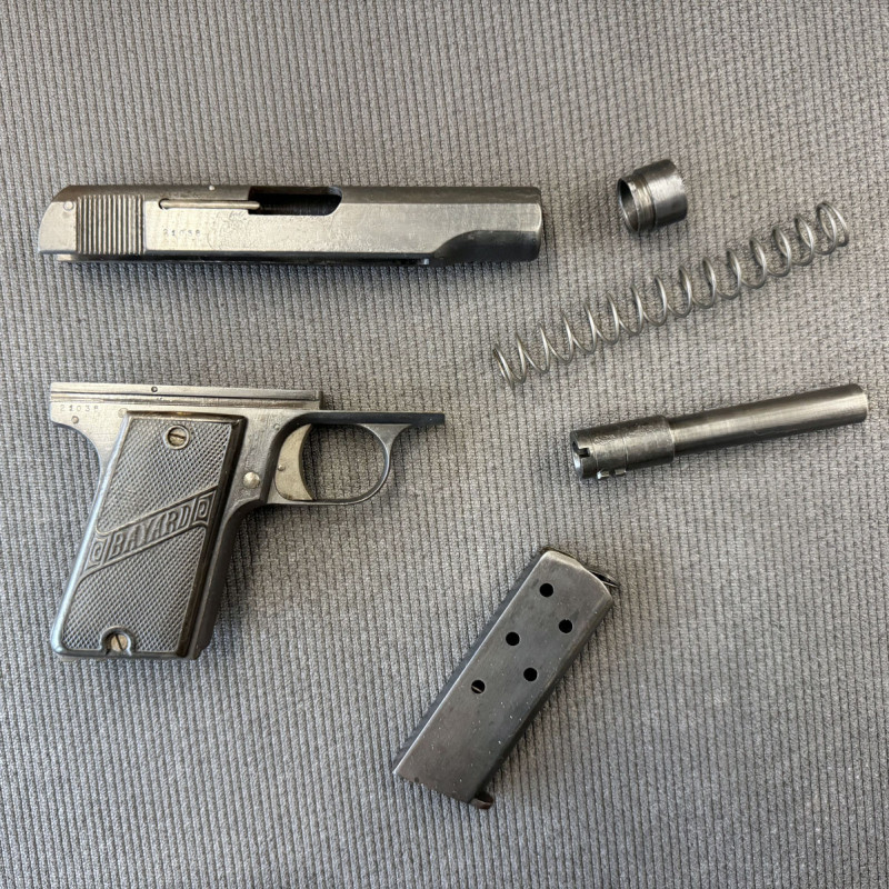 OCCASION VENDUE - Pistolet Bayard modèle 1923 Type "Browning 1910" Cal. 7,65mm Browning / 32 ACP