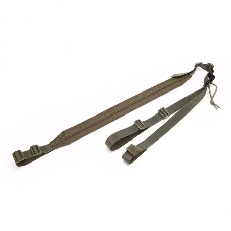 Surplus - Sangle AR/M4 Tactique Réglable 2 Points 90-160cm - ODG Vert