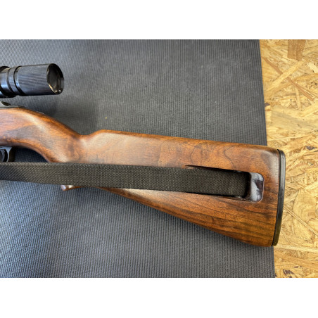 OCCASION VENDUE - Carabine USM1 QUALITY H.M.C. Cal. 30M1 avec Montage acier Weaver + Lunette 4x32mm