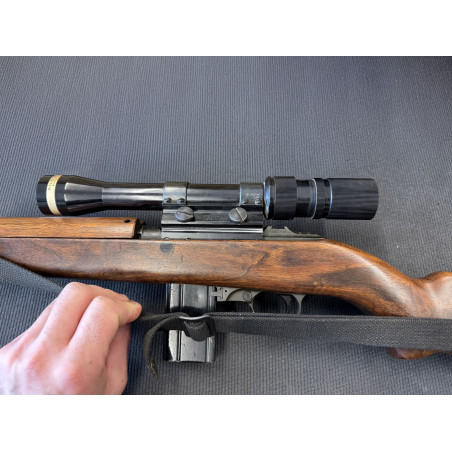 OCCASION VENDUE - Carabine USM1 QUALITY H.M.C. Cal. 30M1 avec Montage acier Weaver + Lunette 4x32mm