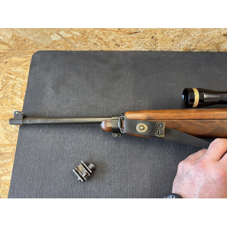 OCCASION VENDUE - Carabine USM1 QUALITY H.M.C. Cal. 30M1 avec Montage acier Weaver + Lunette 4x32mm