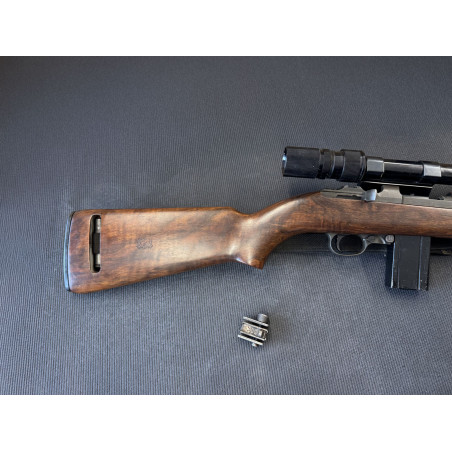 OCCASION VENDUE - Carabine USM1 QUALITY H.M.C. Cal. 30M1 avec Montage acier Weaver + Lunette 4x32mm