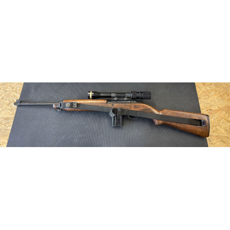 OCCASION VENDUE - Carabine USM1 QUALITY H.M.C. Cal. 30M1 avec Montage acier Weaver + Lunette 4x32mm