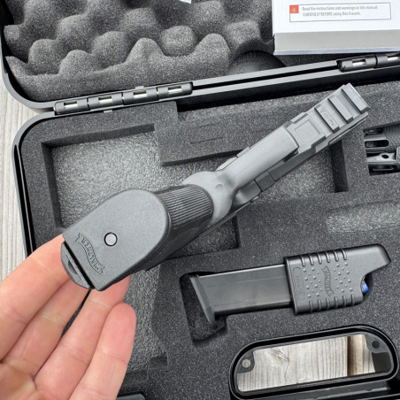 OCCASION VENDUE - Pistolet WALTHER PDP Full Size OR Optic Ready 4" 9x19mm + Platine RMR/Trijicon