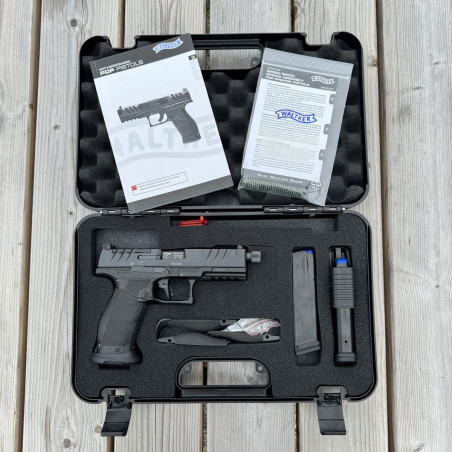 Pistolet WALTHER PDP PRO SD Fileté Full Size Optics Ready 5,1" Cal. 9x19mm