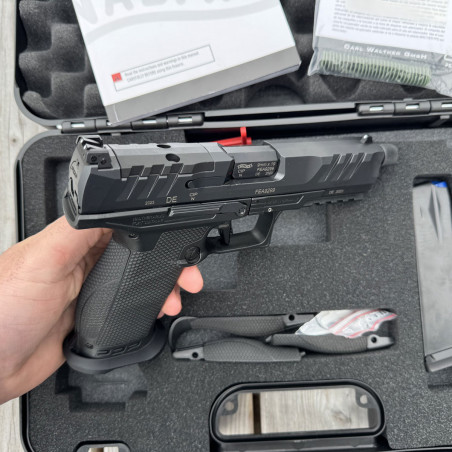 Pistolet WALTHER PDP PRO SD Fileté Full Size Optics Ready 5,1" Cal. 9x19mm