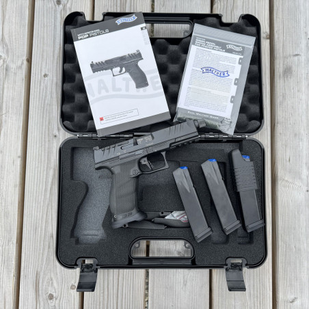 Pistolet WALTHER PDP PRO SD Fileté Full Size Optics Ready 5,1" Cal. 9x19mm