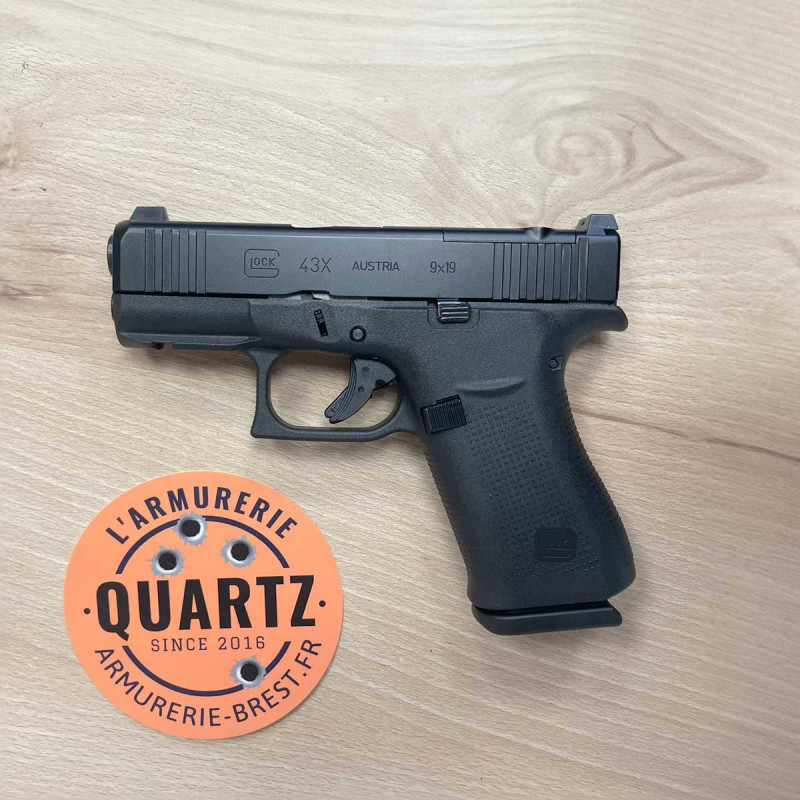 OCCASION VENDUE - Pistolet GLOCK 43X FS MOS 9mm