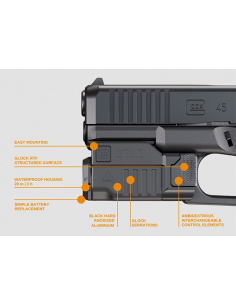 GLOCK - GTL II Nouvelle Lampe LED Tactique 2