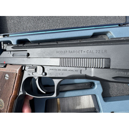 OCCASION VENDUE - Pistolet BERETTA Mod. Modèle 87 TARGET Cal. 22LR